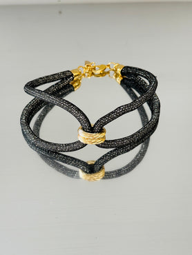 LAME' Choker Black