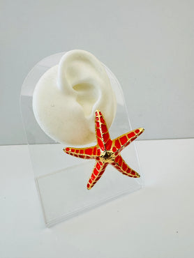 Marea - Orecchini Stelle Arancio