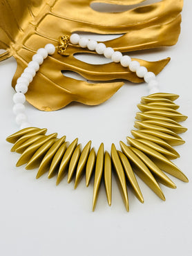 Lucrezia Collana Goldwhite