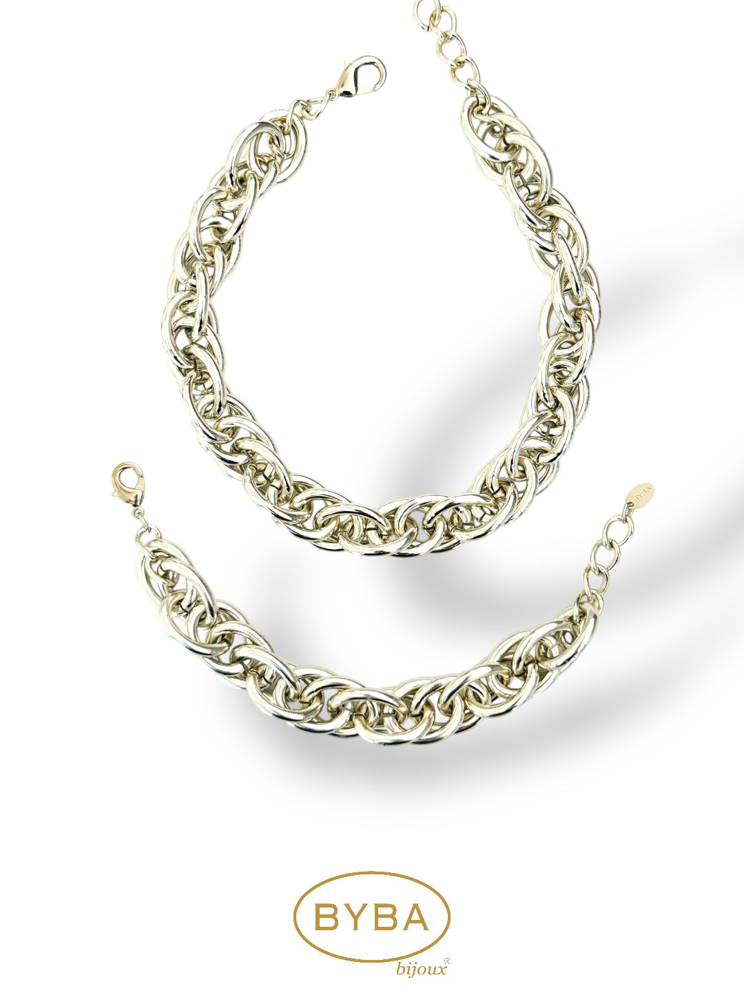 PARURE SET ACP TRECCIA