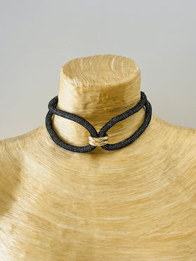 LAME' Choker Black