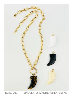 Safari Collana Zanna - Scegli la variante