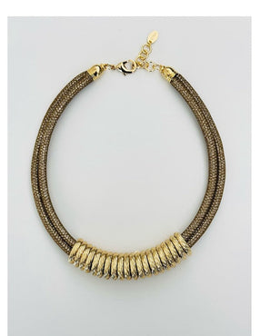 LAME' COLLANA CATENA BROWN