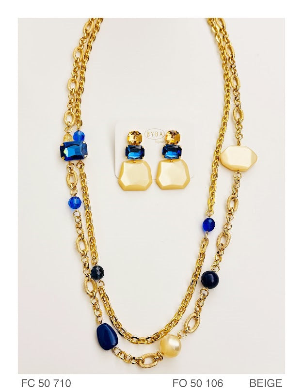 Blucapri Collana 2 Fili