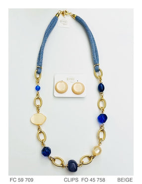 Blucapri Collana Lunga
