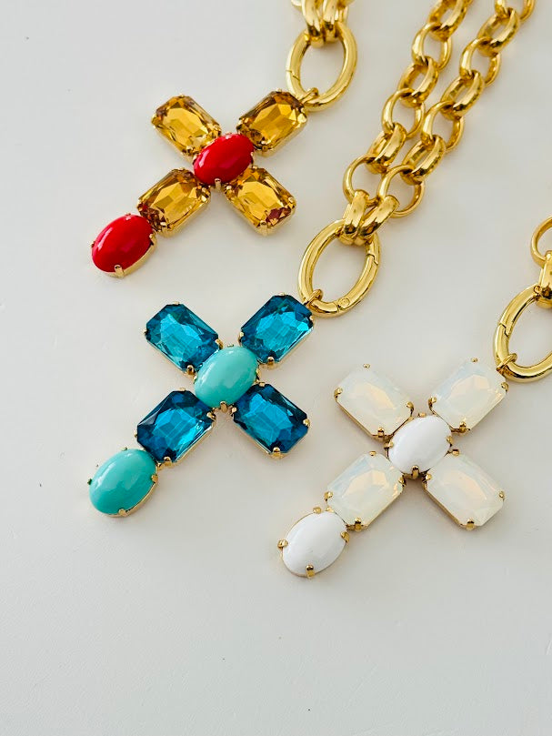 Perlage Collana Croce Grande