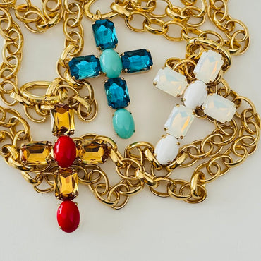 Perlage Collana Croce Grande