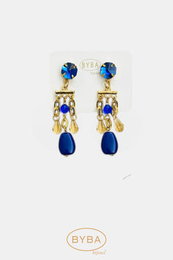Blucapri orecchini catene