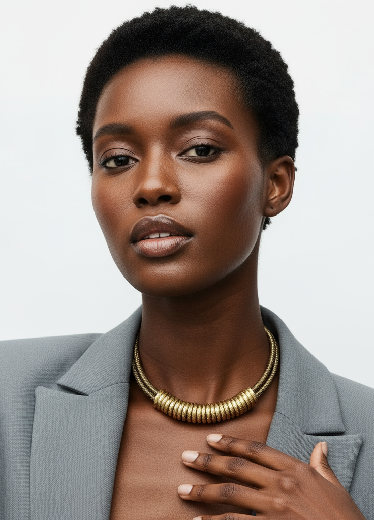 LAME' COLLANA CATENA BROWN